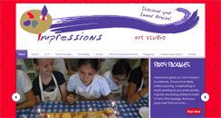 Desktop Screenshot of impressions-art.com